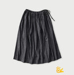 45R ONEONE Indigo Easy Gathered Skirt