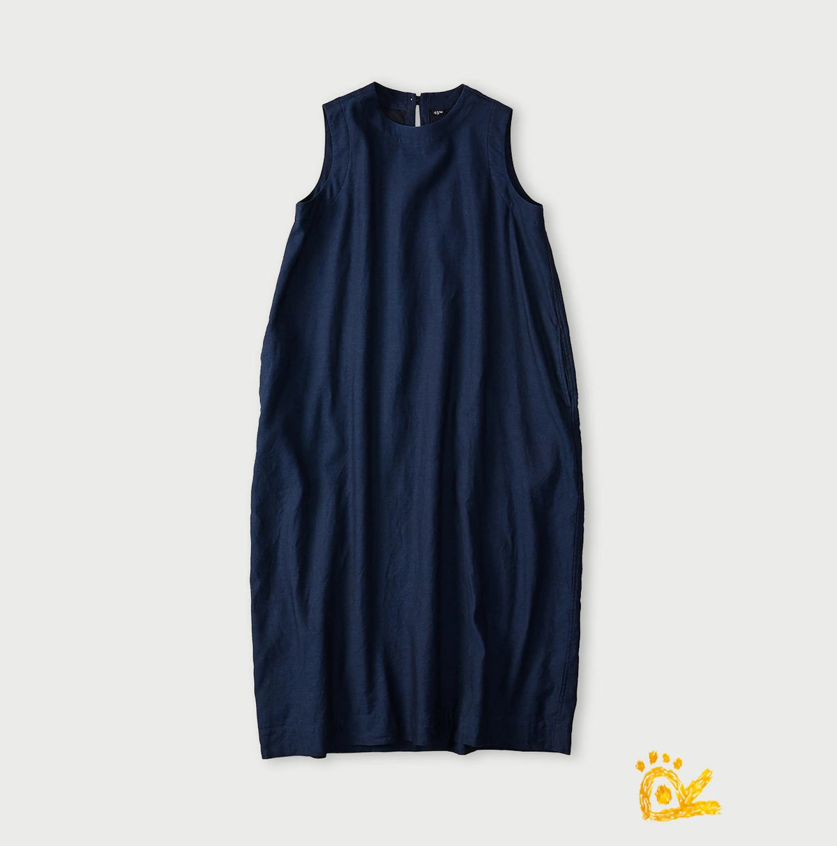 45R ONEONE Indigo Sleeveless Dress