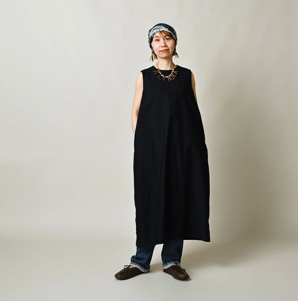45R ONEONE Indigo Sleeveless Dress