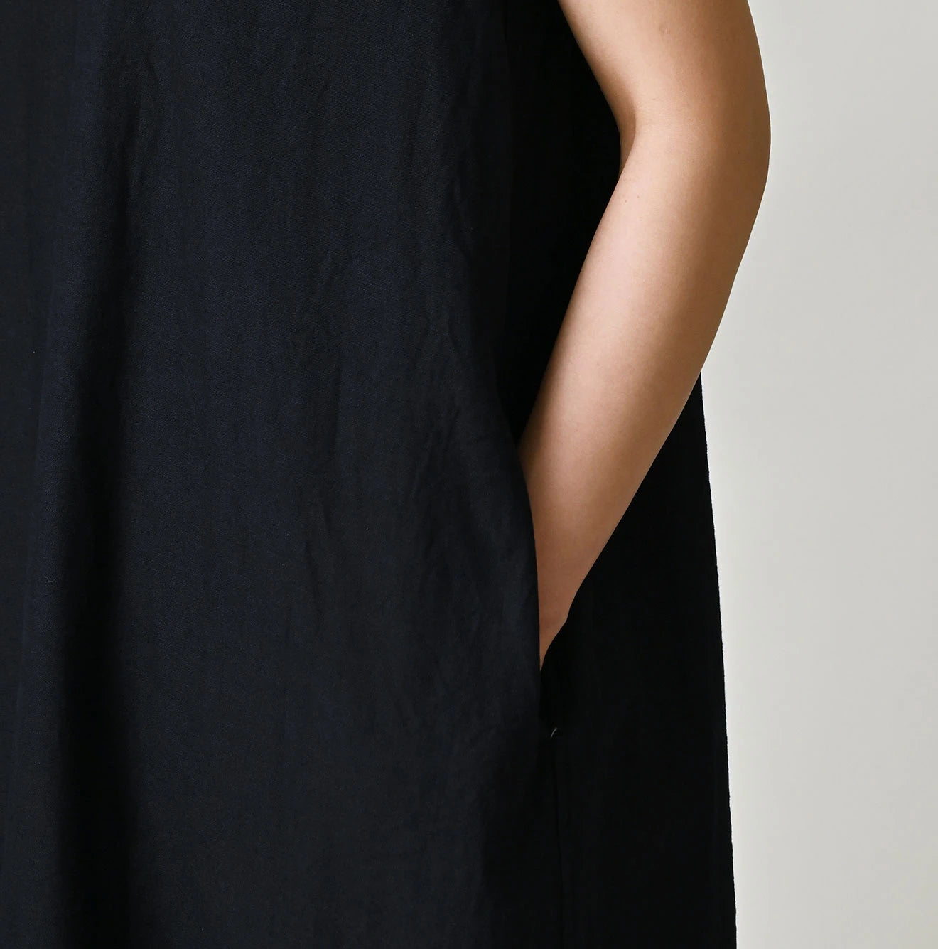45R ONEONE Indigo Sleeveless Dress - Image 8