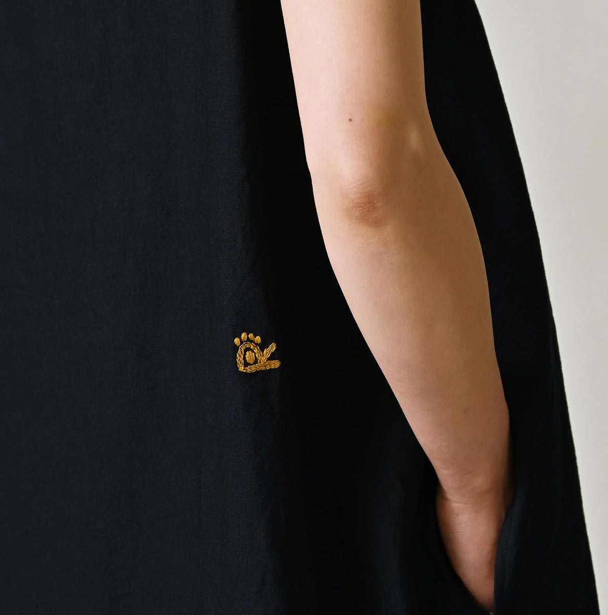 45R ONEONE Indigo Sleeveless Dress