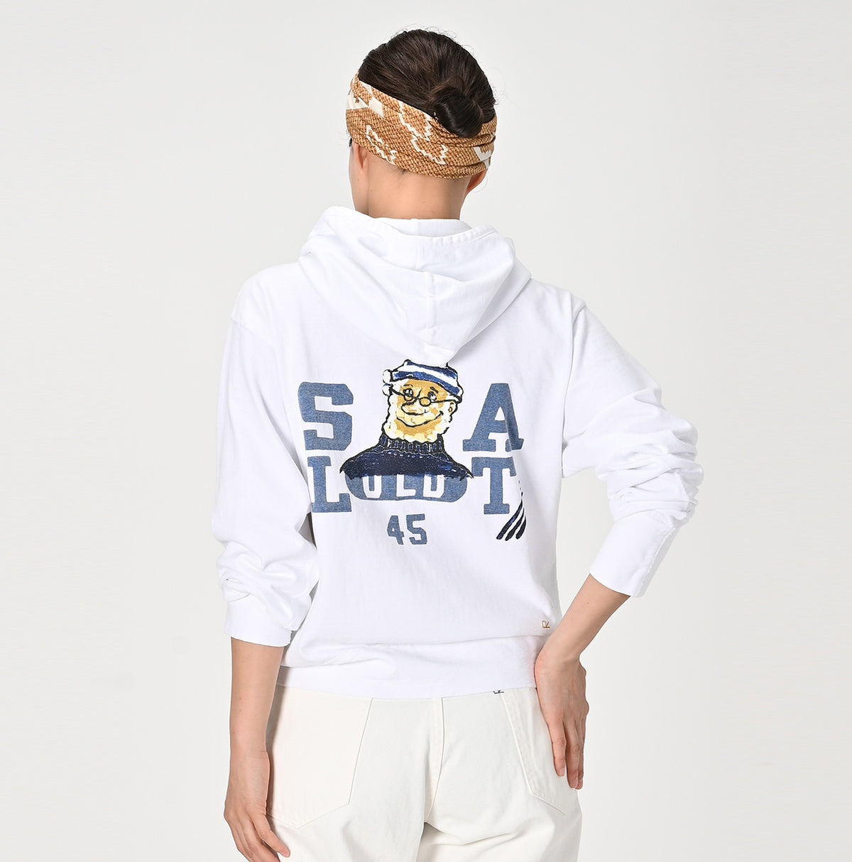 45R Hayama Dekoboko Tenjiku OLD SALT Hoodie