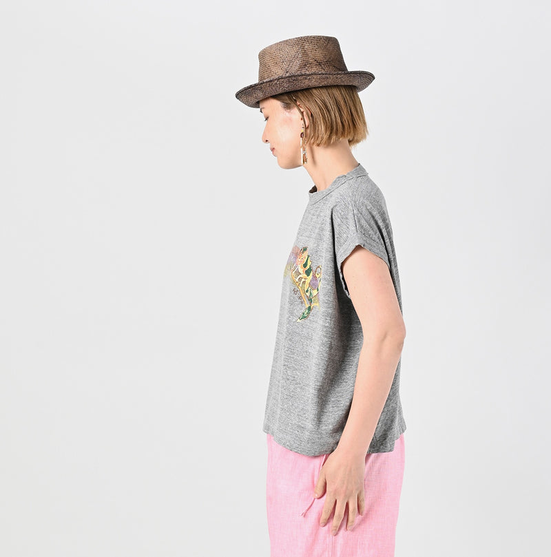 45R Bétach Rainbow Chameleon M-camisole (Top dyed)