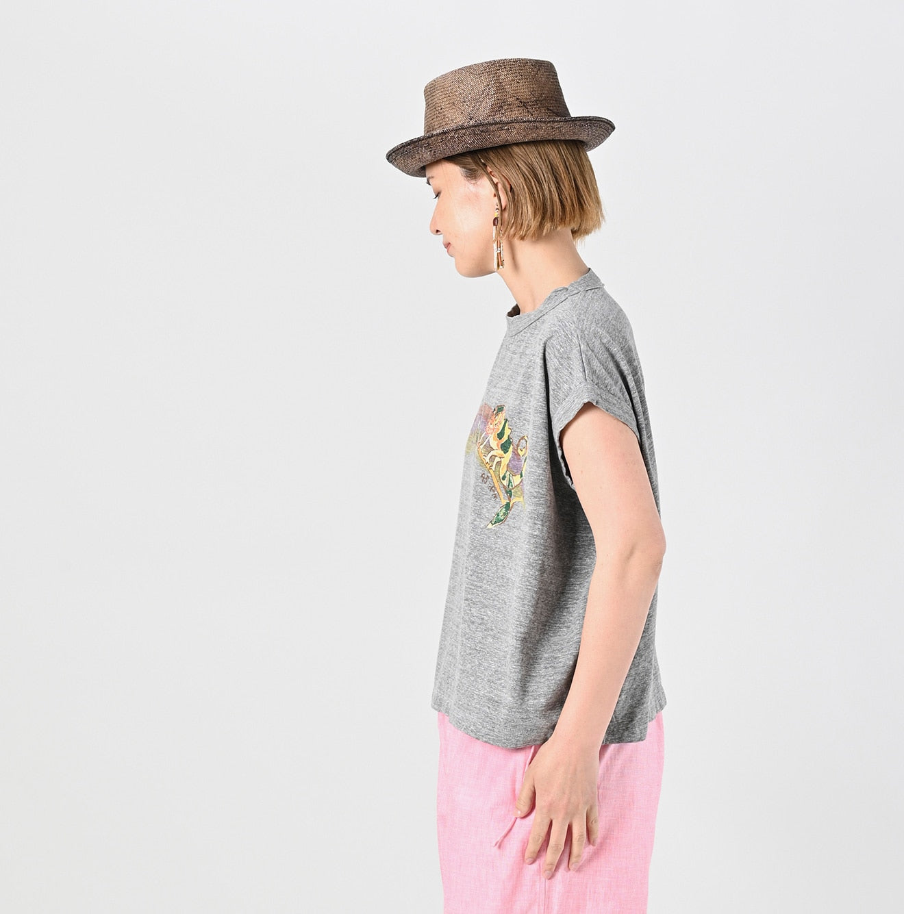 45R Bétach Rainbow Chameleon M-camisole (Top dyed)