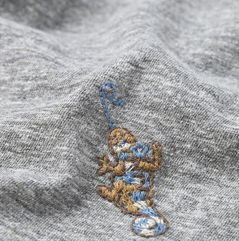 45R Chameleon Embroidery 908 T-shirt (Top dyed) - Image 16