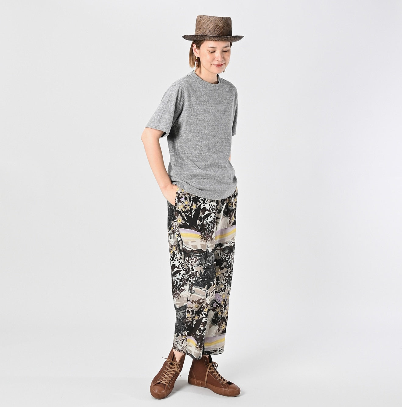 45R Chameleon Embroidery 908 T-shirt (Top dyed) - Image 2