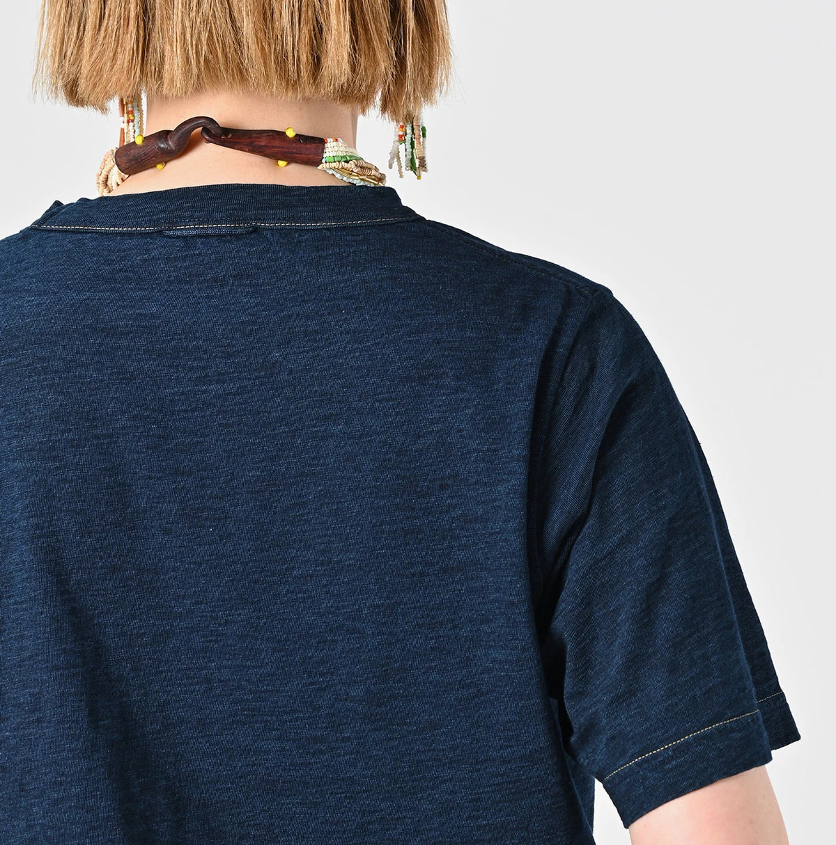 45R Indigo Chameleon Embroidery 908 T-shirt