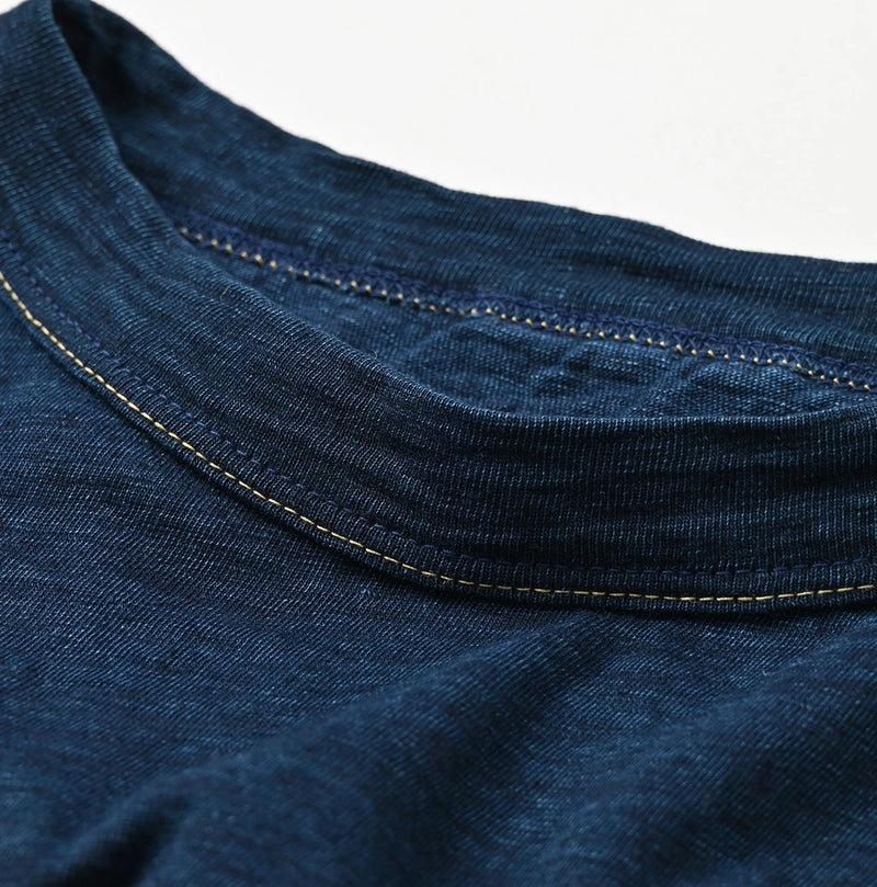 45R Indigo Chameleon Embroidery 908 T-shirt - Image 15