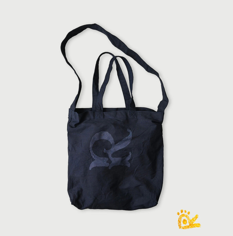 45R ONEONE Indigo 45 Star Tote Bag Medium - Image 1
