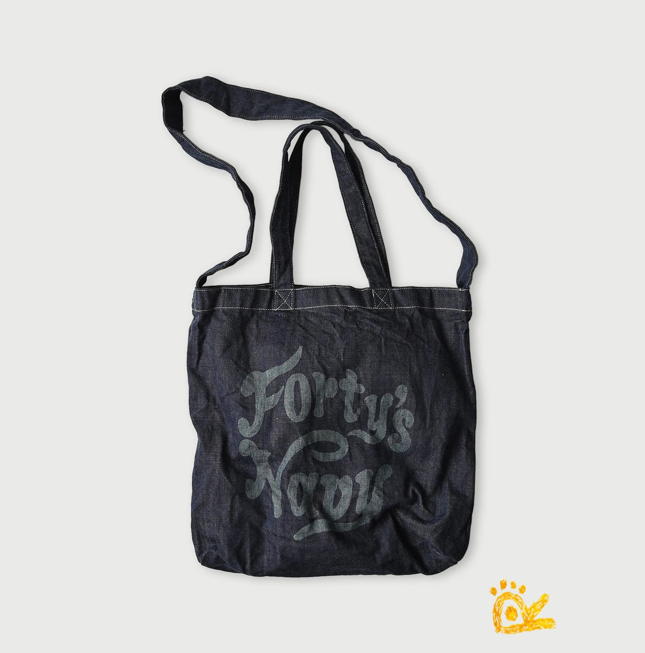 45R ONEONE Indigo 45 Star Tote Bag Medium - Image 5