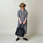 45R ONEONE Indigo 45 Star Tote Bag Medium