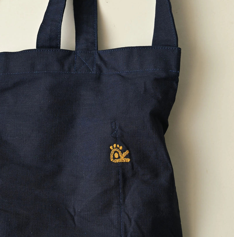 45R ONEONE Indigo 45 Star Tote Bag Medium - Image 17