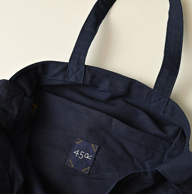 45R ONEONE Indigo 45 Star Tote Bag Medium - Image 18