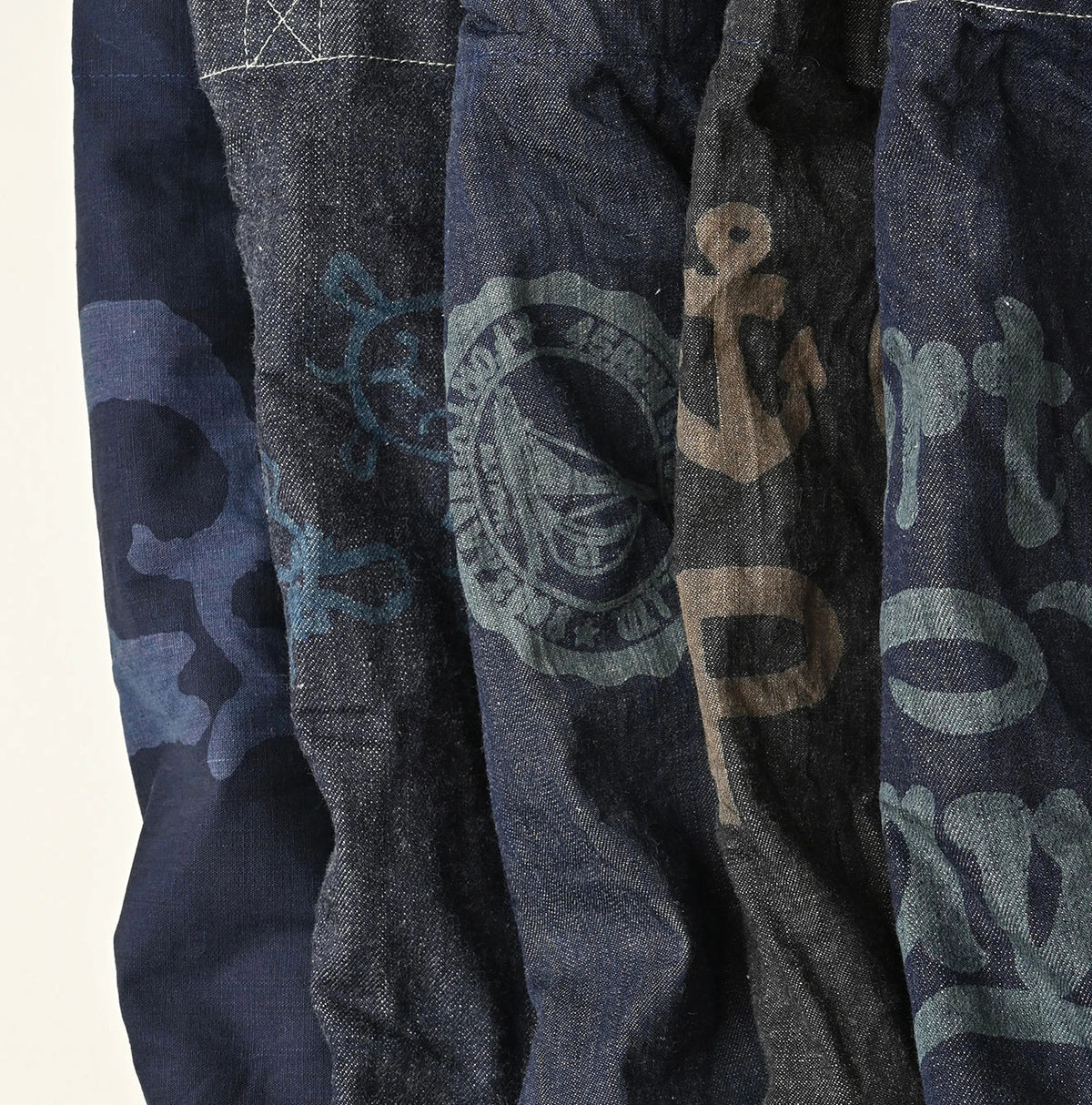 45R ONEONE Indigo 45 Star Tote Bag Medium
