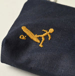 45R ONEONE Treasure Indigo Pouch
