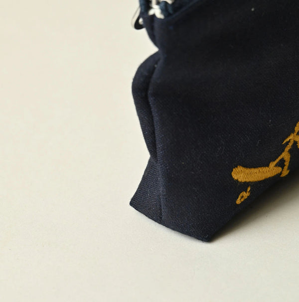 45R ONEONE Treasure Indigo Pouch