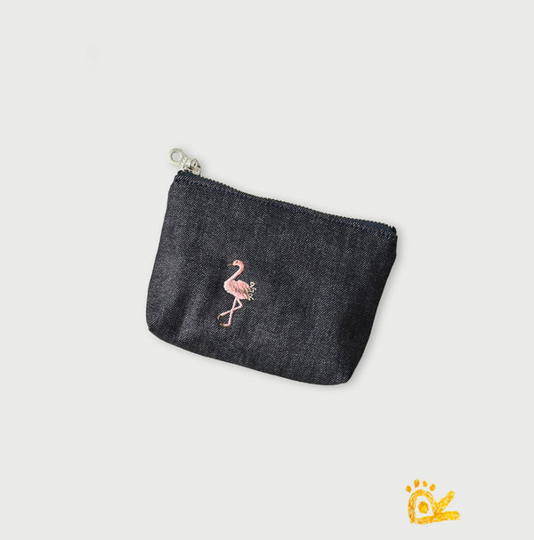 45R ONEONE Treasure Indigo Pouch