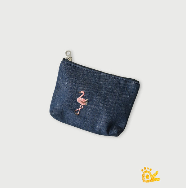 45R ONEONE Treasure Indigo Pouch