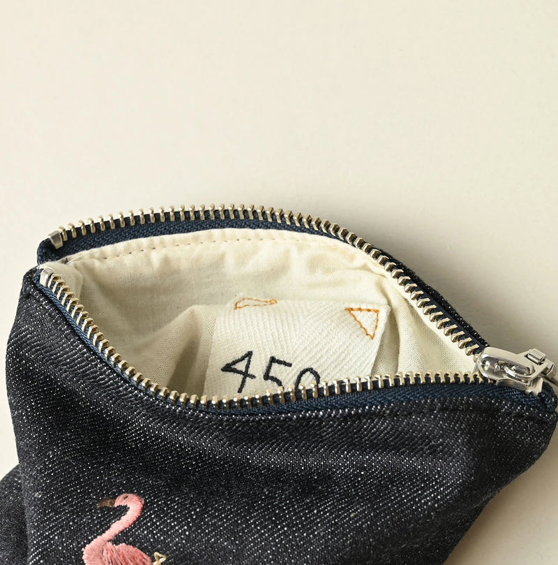 45R ONEONE Treasure Indigo Pouch - Image 8