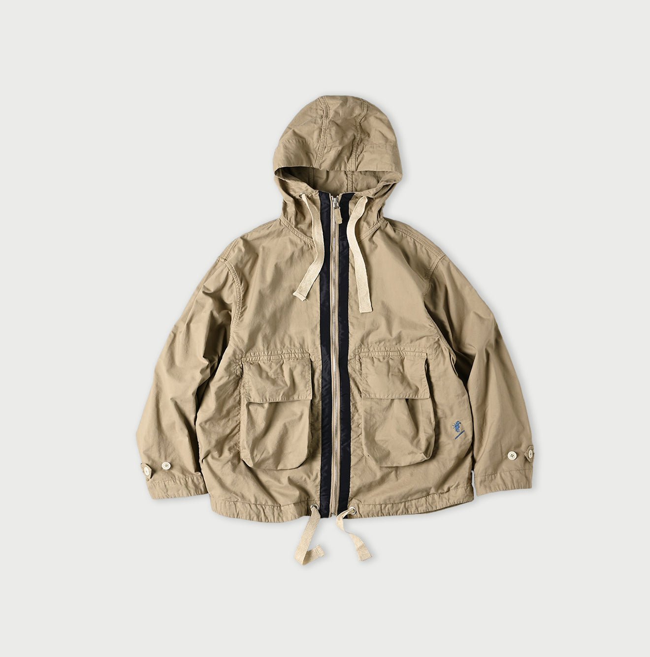 45R Hayama 504Oxford 908 Hooded Blouson - Image 1