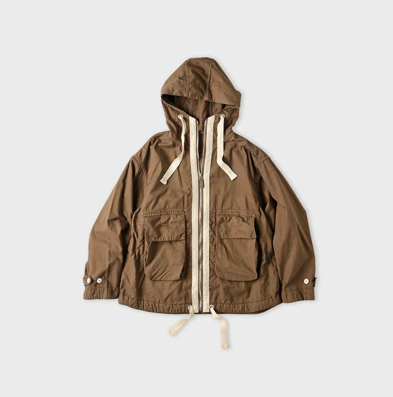 45R Hayama 504Oxford 908 Hooded Blouson - Image 4