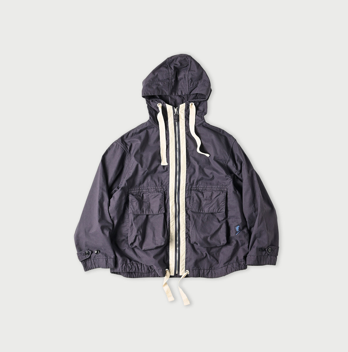 45R Hayama 504Oxford 908 Hooded Blouson - Image 3