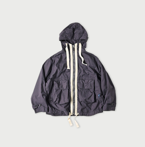 45R Hayama 504Oxford 908 Hooded Blouson