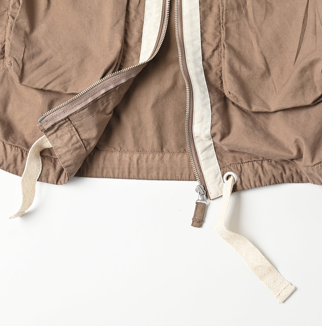 45R Hayama 504Oxford 908 Hooded Blouson