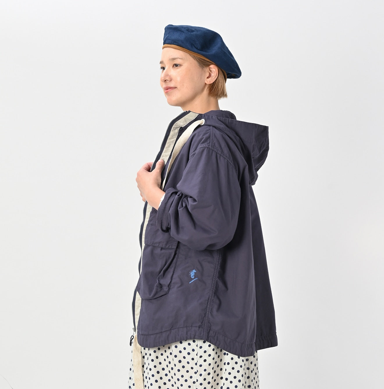 ジャケット・アウター haamama Hayama 504Oxford 908 Hooded Blouson | 45R Official Online