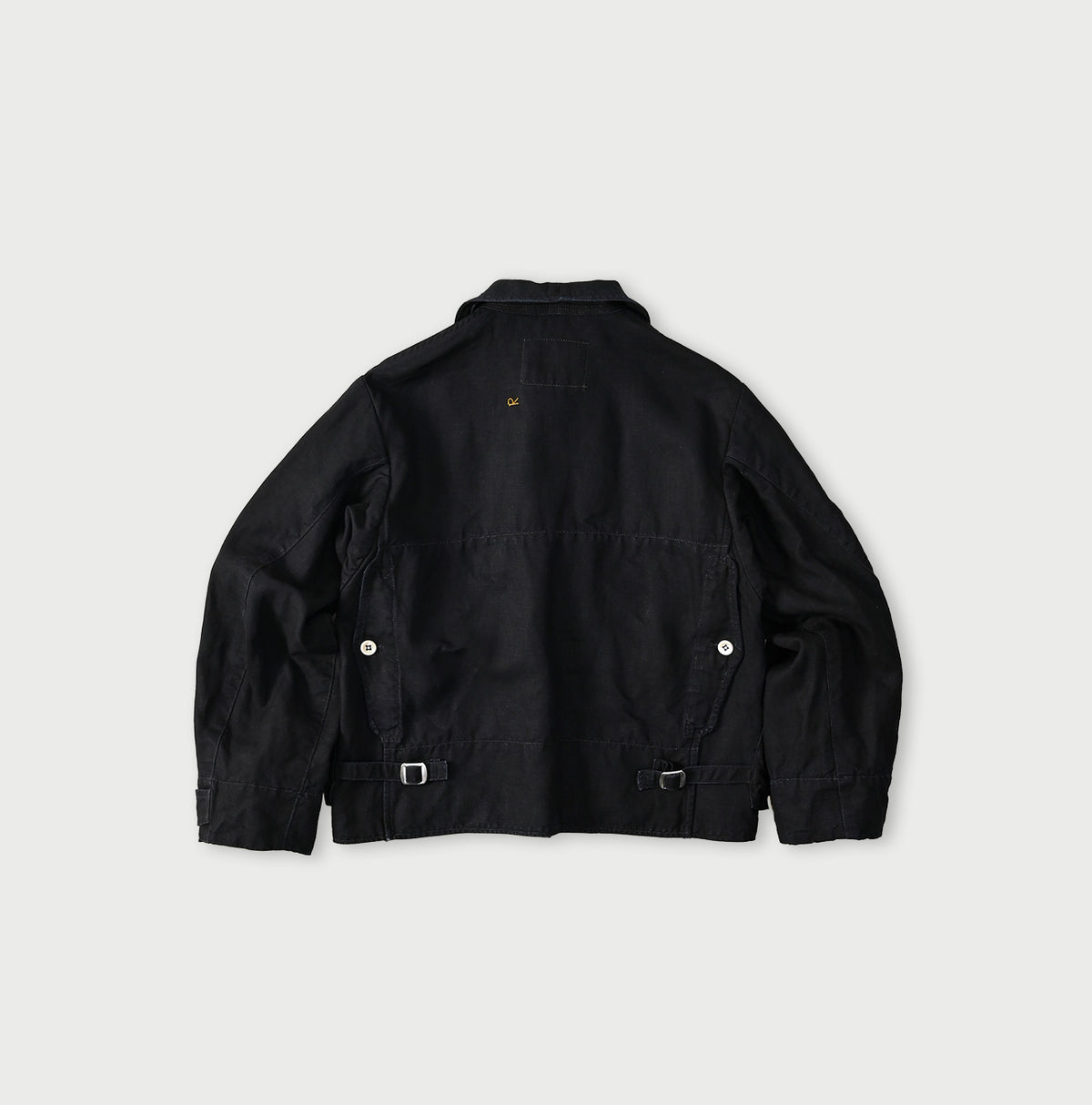 HAYAMA Indigo Linen 908 Deck Jacket