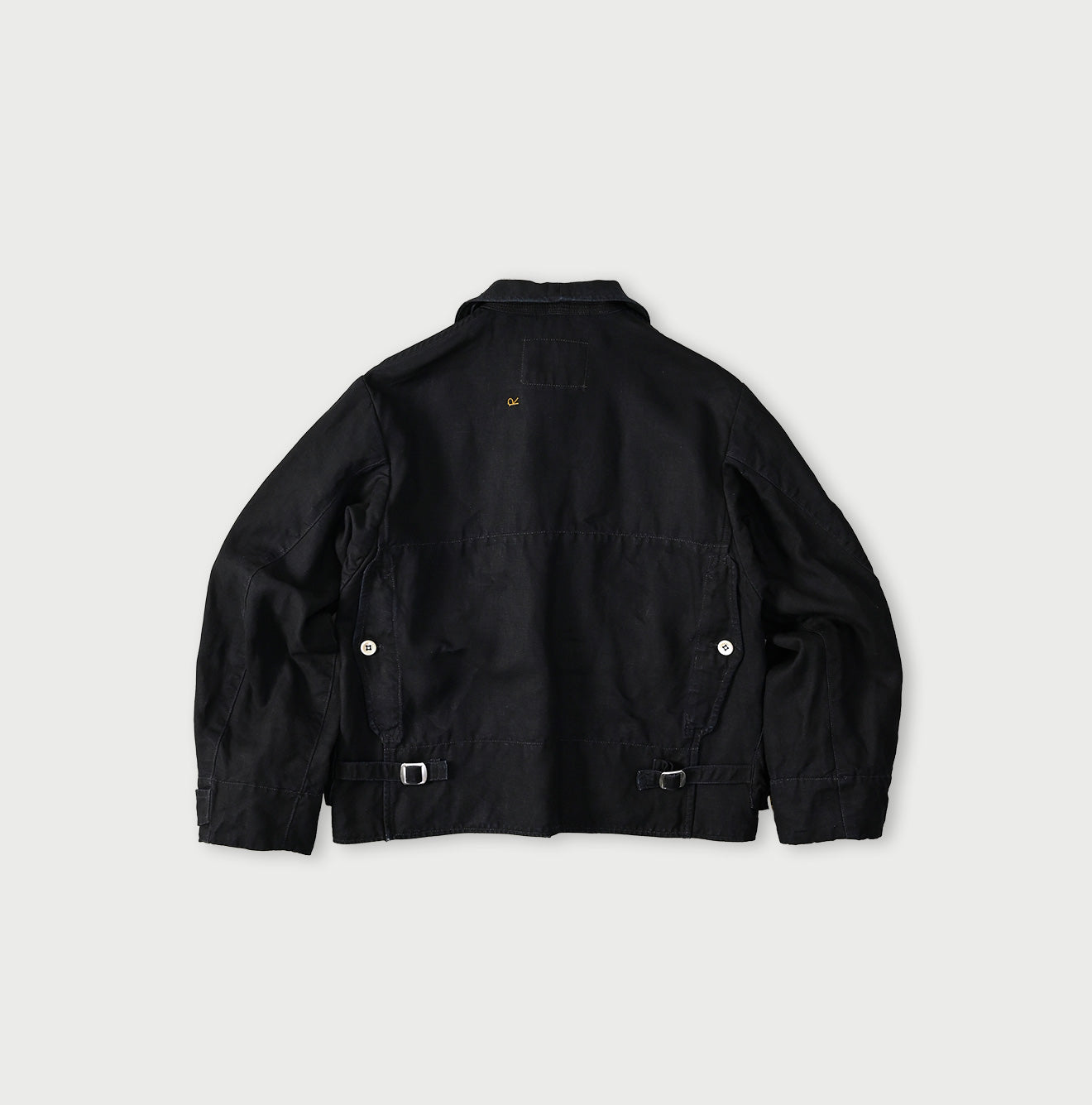 HAYAMA Indigo Linen 908 Deck Jacket - Image 18