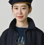 HAYAMA Indigo Linen 908 Deck Jacket