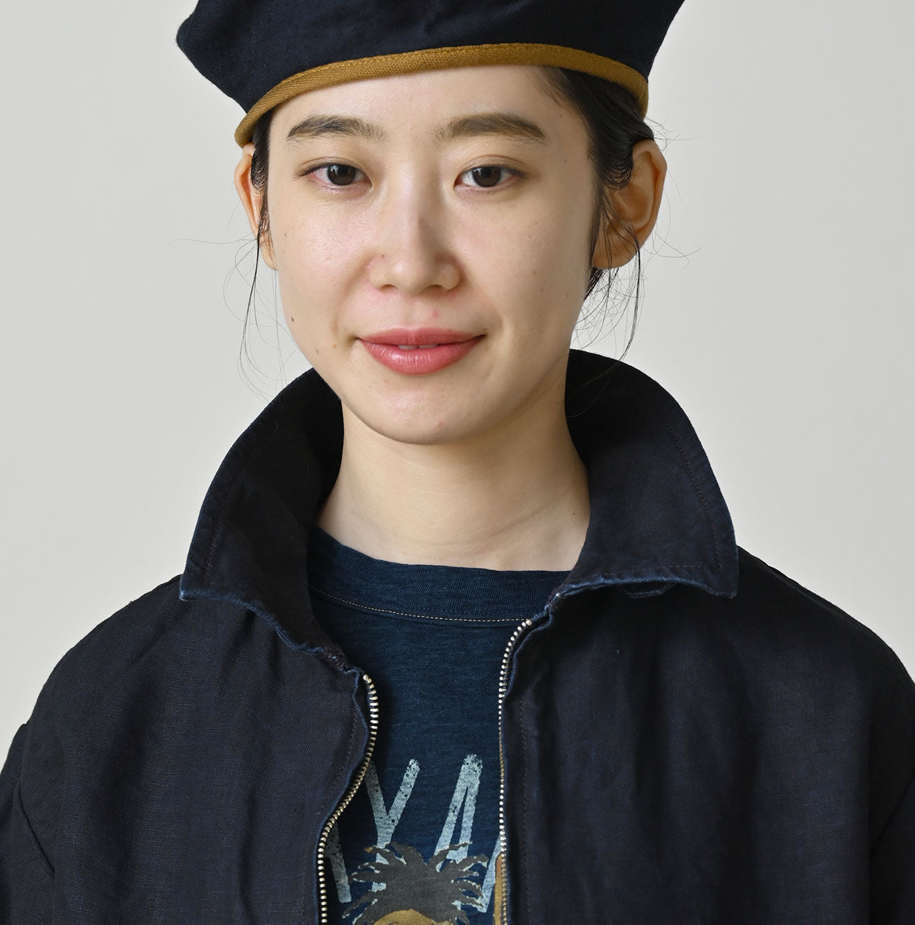 HAYAMA Indigo Linen 908 Deck Jacket - Image 10