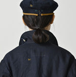 HAYAMA Indigo Linen 908 Deck Jacket
