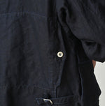 HAYAMA Indigo Linen 908 Deck Jacket