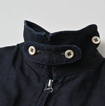 HAYAMA Indigo Linen 908 Deck Jacket