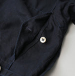 HAYAMA Indigo Linen 908 Deck Jacket