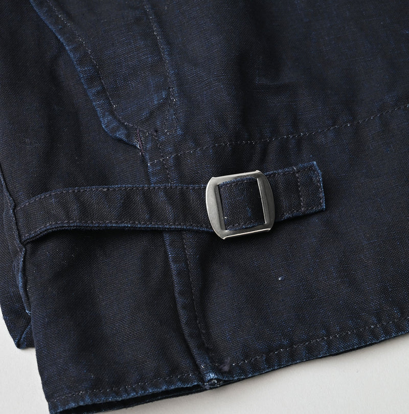 HAYAMA Indigo Linen 908 Deck Jacket - Image 28