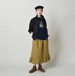 HAYAMA Indigo Linen 908 Deck Jacket