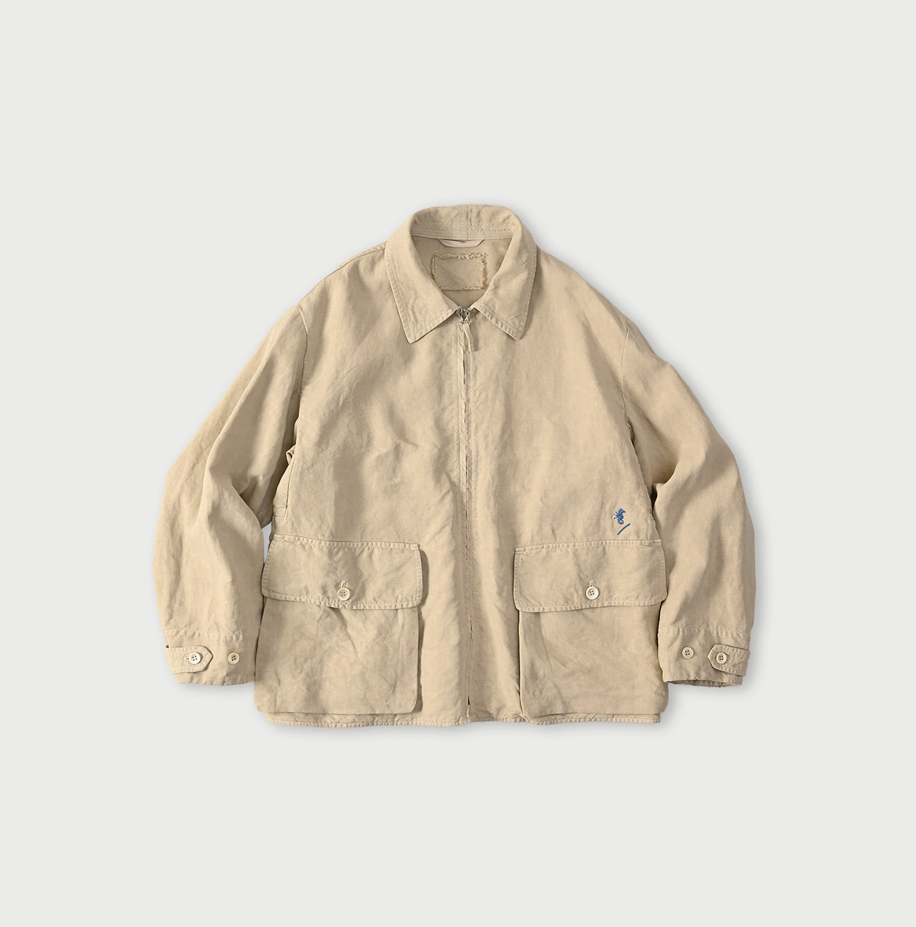 HAYAMA Linen 908 Deck Jacket - Image 1