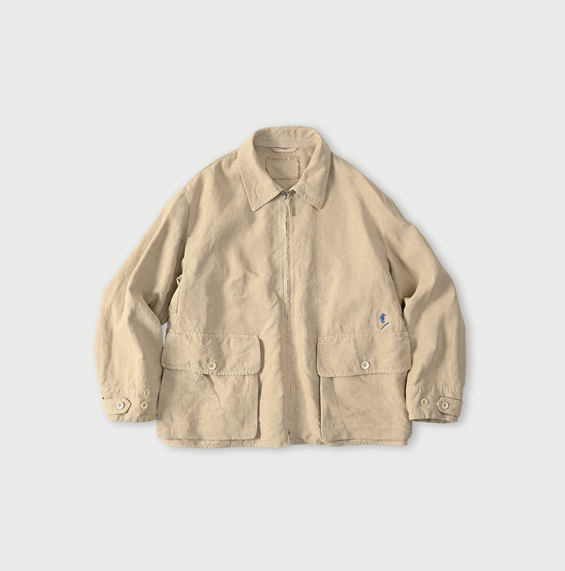HAYAMA Linen 908 Deck Jacket - Image 1