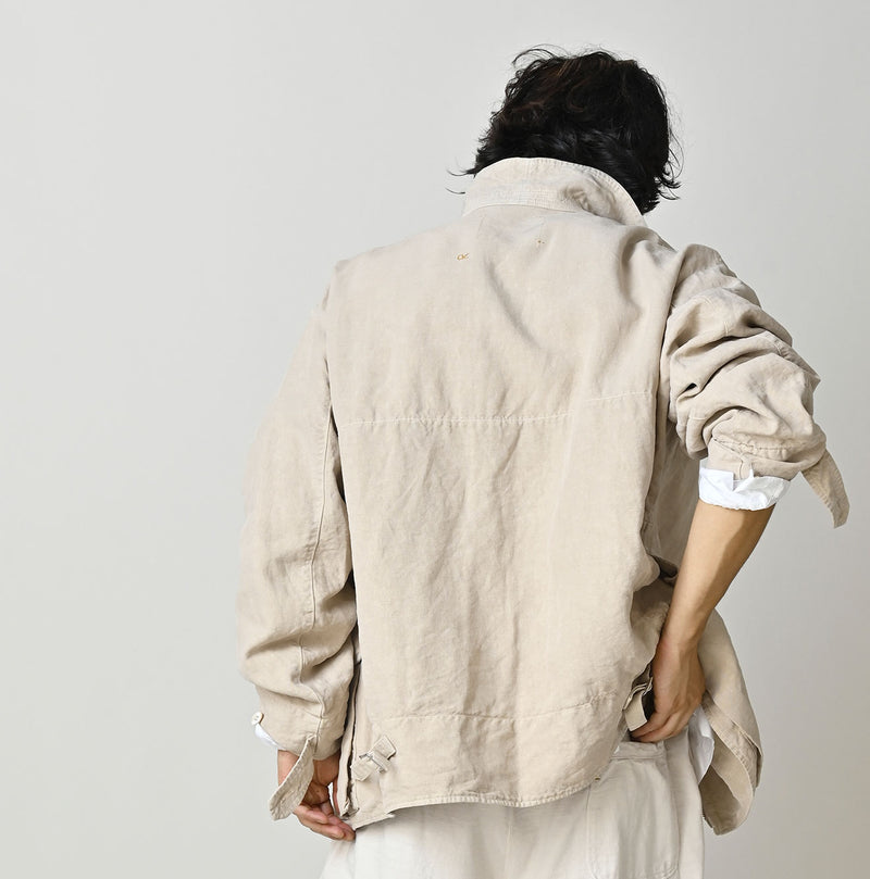 HAYAMA Linen 908 Deck Jacket - Image 10