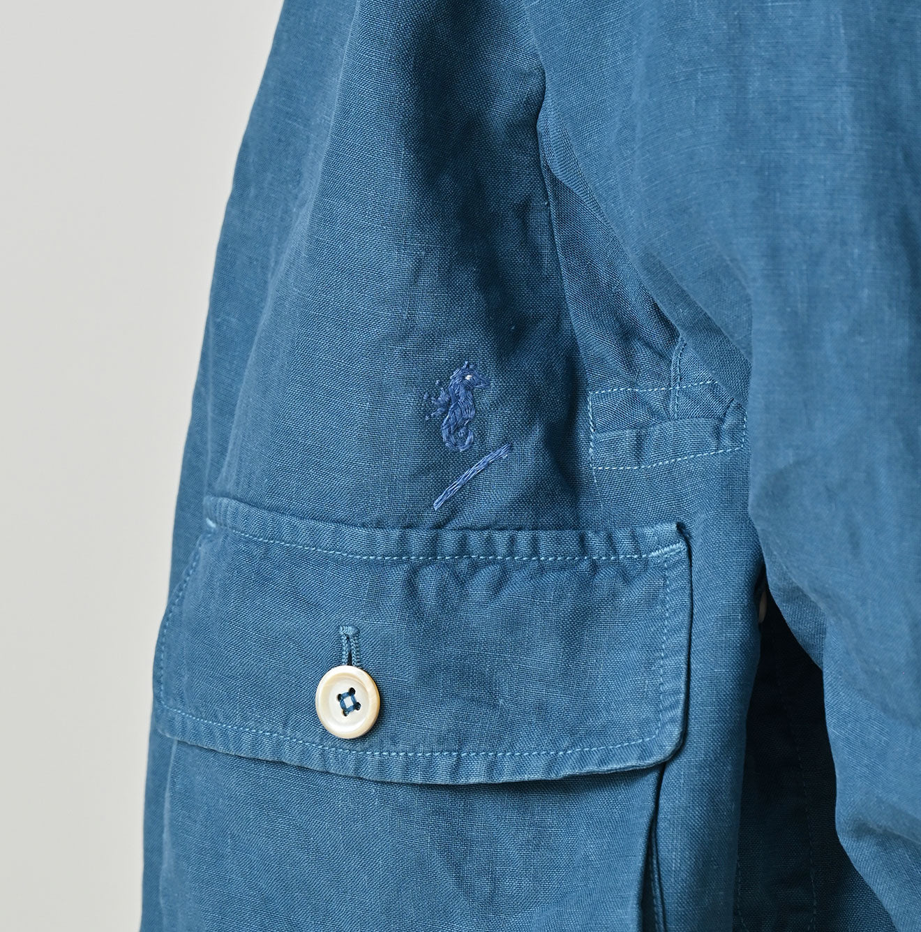 HAYAMA Linen 908 Deck Jacket - Image 12