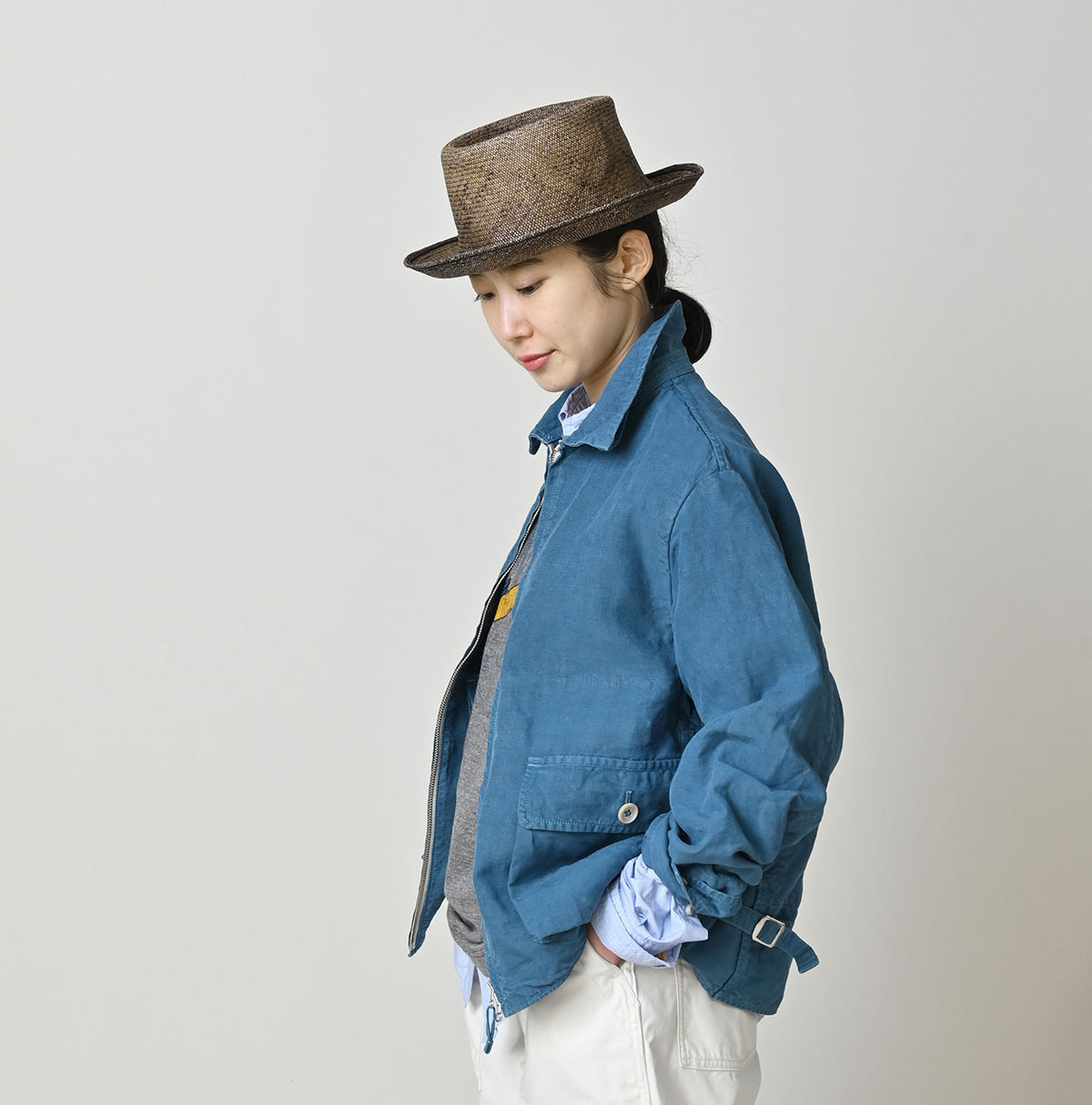 HAYAMA Linen 908 Deck Jacket