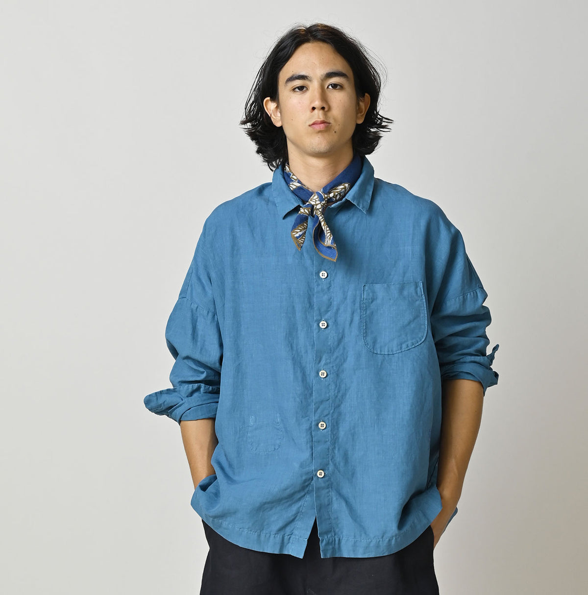 HAYAMA Linen 908 Uma Shirt