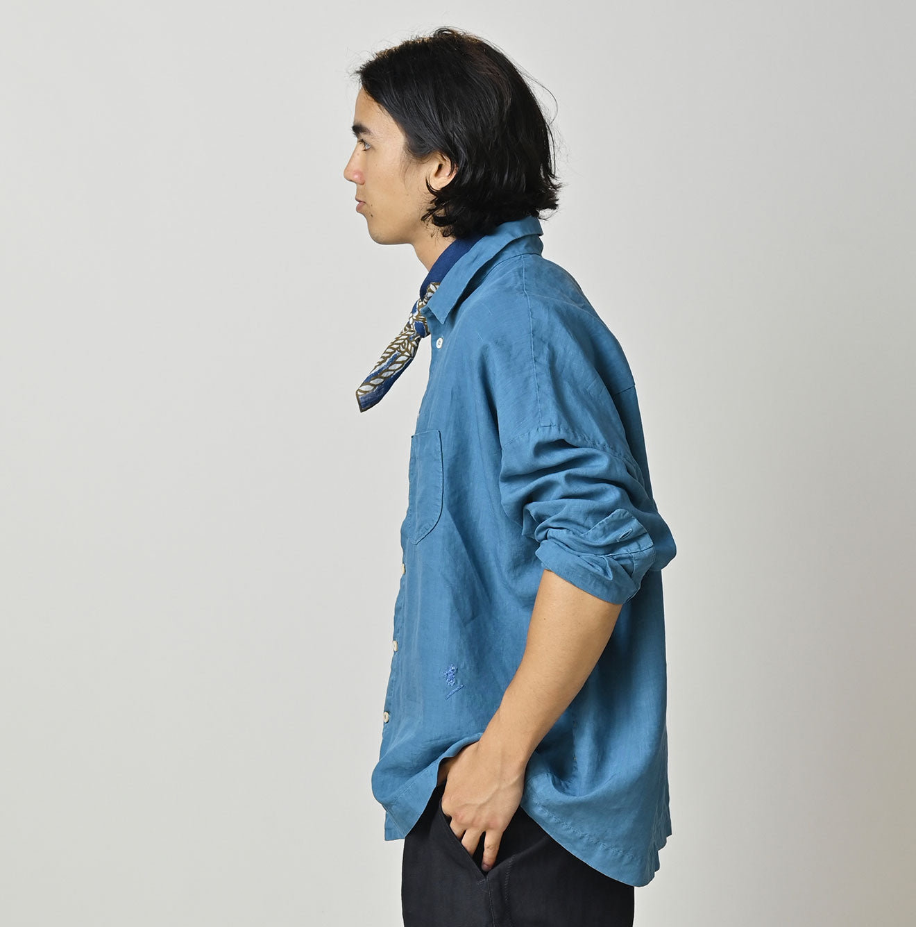 HAYAMA Linen 908 Uma Shirt - Image 10