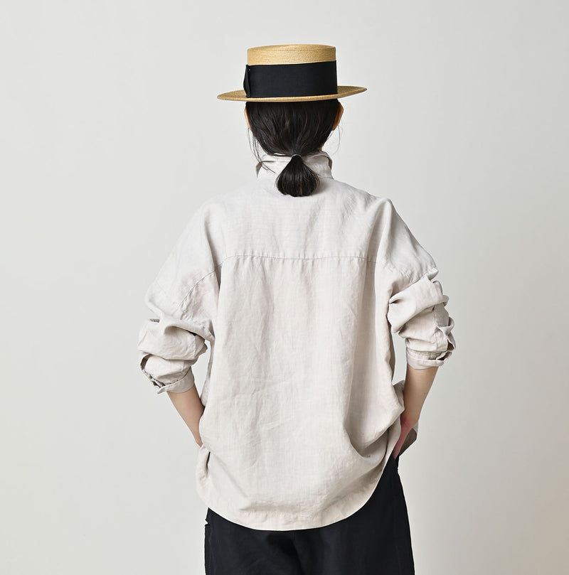 HAYAMA Linen 908 Uma Shirt - Image 7