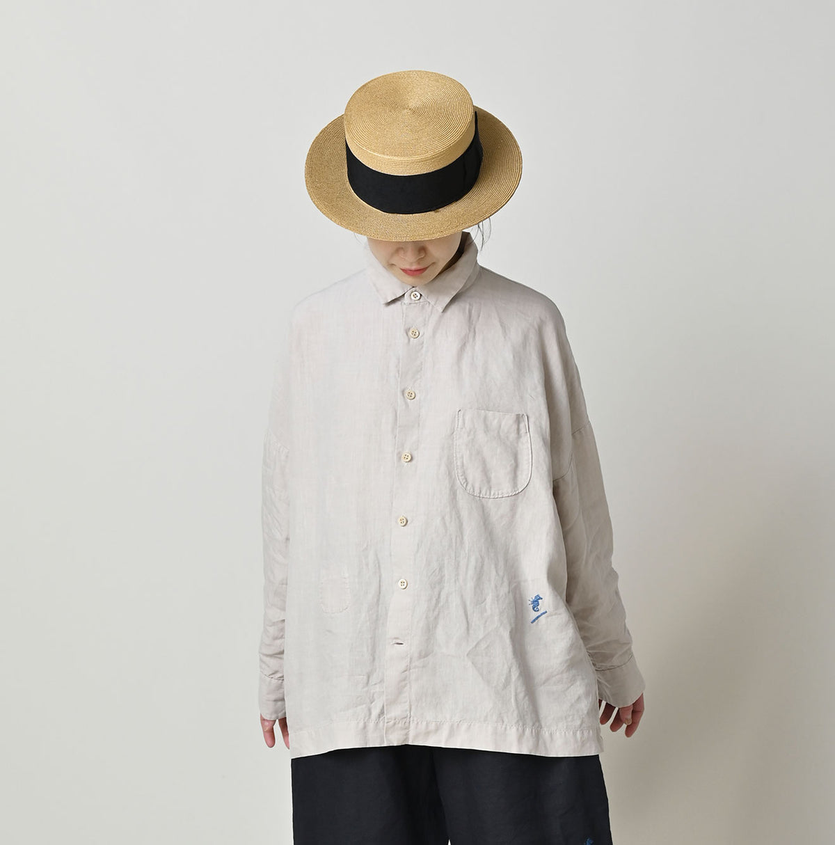 HAYAMA Linen 908 Uma Shirt