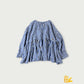 45R ONEONE Linen Gathered Blouse