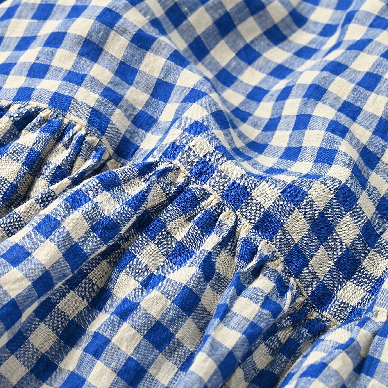45R ONEONE Linen Gathered Blouse